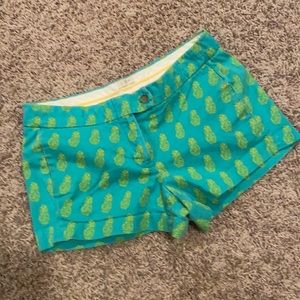 J Crew pineapple 🍍 shorts